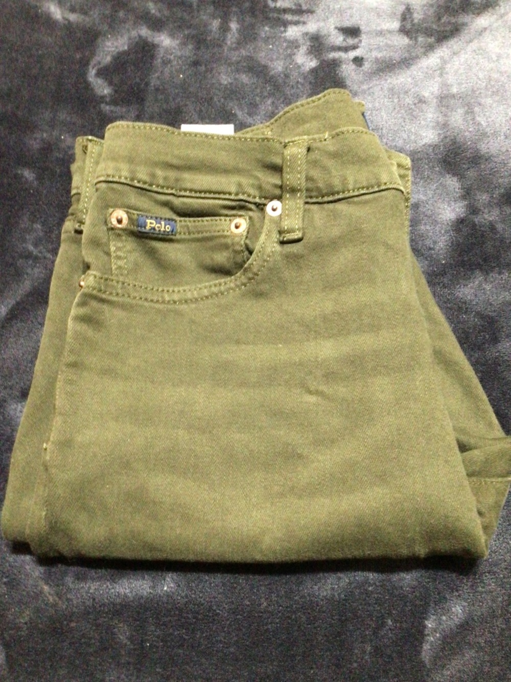 Olive green-brownish denim Polo Ralph Lauren jeans